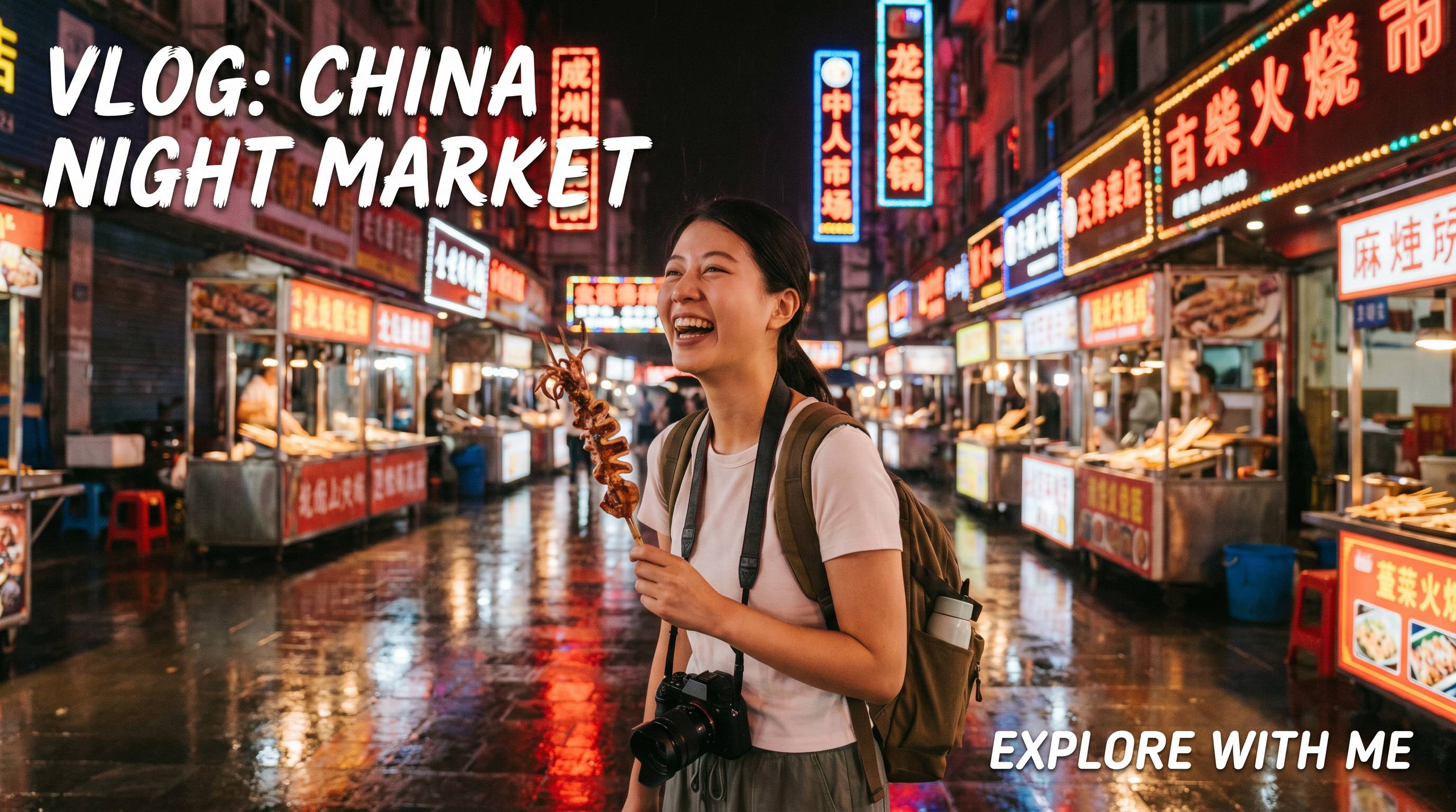 麻豆城市夜市生活视频教程